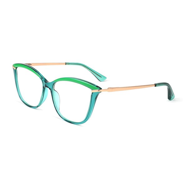 FEISEDY Blue Light Blocking Glasses Computer Glasses Women Men Cateye TR90 Frame B2772