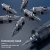 EZTAT2 Revolution Tattoo Cartridge Needles 5RL #12 Standard Round Liner Medium Taper Disposable 20Pcs for Rotary Tattoo Machine Supply