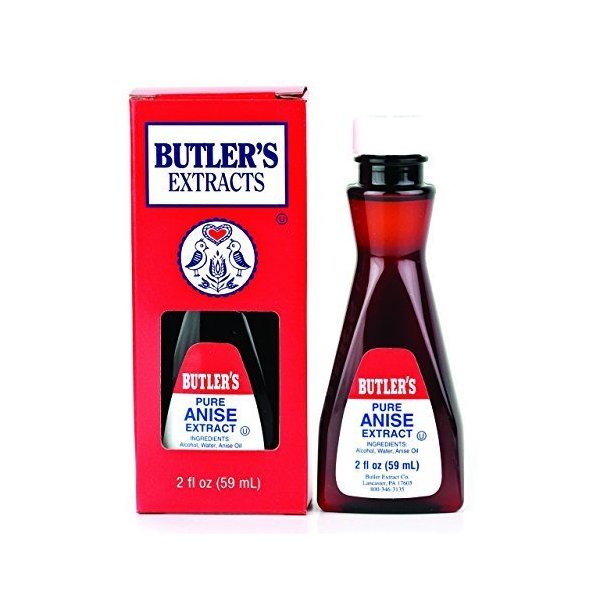 Butler's Pure Anise Extract, 2 Oz. Bottle by Butler's Extracts