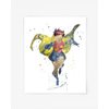 Jubilee Prints, X-Men Watercolor, Nursery Wall Poster, Holiday Gift, Kids and Children Artworks, Digital Illustration Art