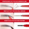ESPOIR The Brow Balance Pencil #1 Classic Brown | Eye Brow Pencil that's Natural and Easy to Draw without Clumping | A Detailed and Rich Eyebrow Texture | Korean Makeup