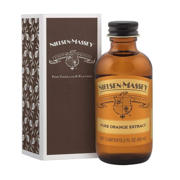 Nielsen-Massey Pure Orange Extract for Baking, Cooking and Drinks, 2 Ounce Bottle with Gift Box