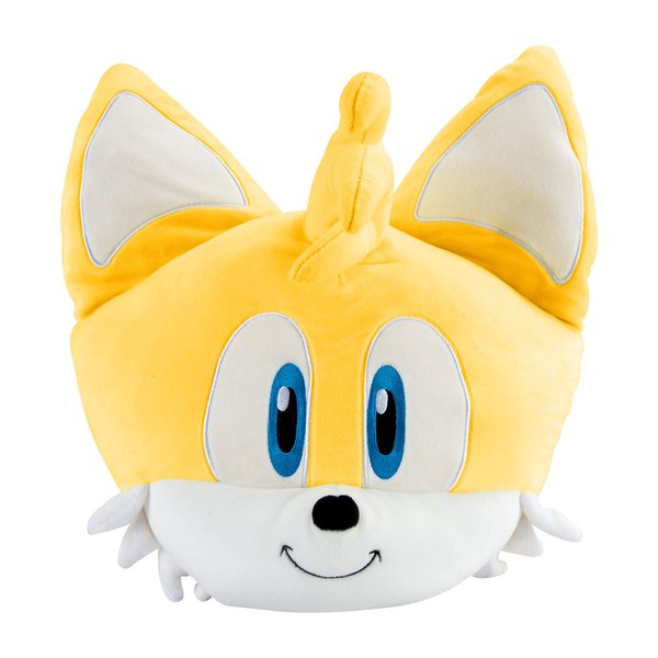 Club Mocchi-Mocchi- Sonic the Hedgehog Plush - Tails Plushie - Squishy Collectible Sonic Toys - Sonic Stuffed Animals and Gifts - Cute Plushies and Sonic Room Decor - 15 inch