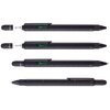Troika CONSTRUCTION Multitasking Ballpoint Pen - PIP20/BG - Black/Gold - Centimetre and Inch Ruler - 1:20 m and 1:50 m Scale - Spirit Level - Slotted and Phillips Screwdriver - Stylus