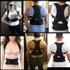 10PCS Magnets Back Support Belt for Posture Correction and Back Pain Support - Unisex (L, Black)