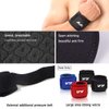 Wrist Brace for Ganglion Cyst, Arthritis, Carpal Tunnel, Breathable Sport/Fitness Wrist Support, for Left and Right Hand Man and Woman (Black-2pack)
