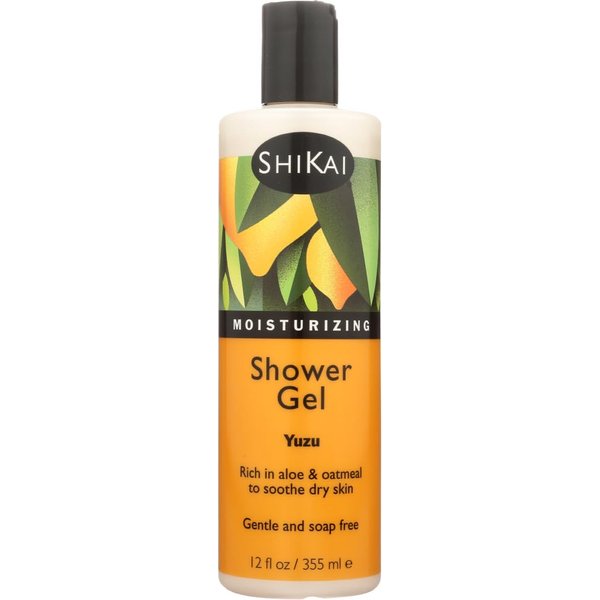 ShiKai Moisturizing Shower Gel , Yuzu (Japanese Citrus), 12 fl oz - 2pc