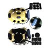 Universal Replacement Helmet Padding Kits Motorcycle Outdoor ACH Football Batting Helmet Foam Pads Padding Set Helmet Accessories Mats for Fast Mich ACH USMC PASGT Helmet Padding Kits