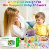 Mummed Montessori Baby Wooden Tissue Box Toy 6-in-1 Sensory Tissue Box Toy for Babies 6-12 Months Developmental Toys for Babies, Gift for Babies 6-12 Months