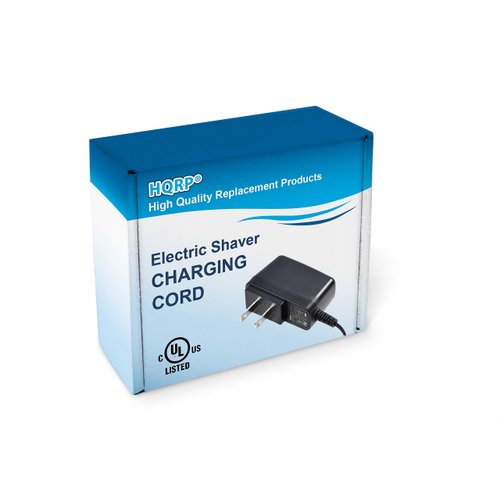 HQRP 15V Charger Compatible with Philips Norelco HQ8505 7000 5000 3000 6709X 6716X 6735X 6737X 6828XL 6829XL RQ1280 RQ1260, Aquatech Powertouch AT880, UL Listed AC Adapter Power Cord Shaver + Brush