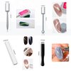 YECIRALA 10Pcs Cat Eye Magnet for Nails 3D Cat Eye Nail Art Magnet Strong Pen Double Head Cat Eye Magnet Stick Cat Eye Gel Nail Polish Magnet Manicure Tool For Nails Double-Head Nail Magnetic Stick