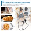 Flat Beater K45B Kitchen Mixer Aid Paddle Stainless Steel for 4.5 Quart Stainless Steel Bowl,Tilt-Head Stand Mixer Beater 1-year warranty