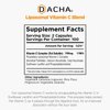 DACHA Natural Liposomal Vitamin C - 1700mg, 200 Capsules, Immune System & Collagen Booster, High Absorption Fat Soluble VIT C, Buffered, Skin Vitamins, Sunflower Lecithin