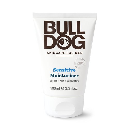 Bulldog Skincare Sensitive Moisturizer For Men (Pack of 2) With 2 Essential Oils, Green Tea, Green Algae, Konjac Mannan and Vitamin E, 3.3 fl. oz.