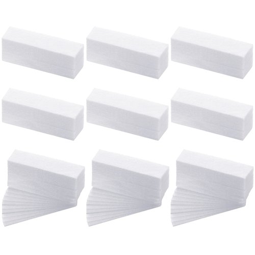 800 Pcs Eyebrows Wax Strips Non Woven Waxing Strips Hair Removal Wax Paper Facial and Body Epilating Strips for Girls Women Men