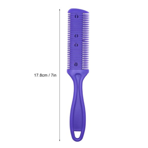 Hair Cutter Comb Dual Side Haircut Scissor Hair Cutting Trimming Comb with Stainless Steel Blade Hair Grooming Shaper Tool for Long or Short Hair (1)