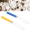 2Pcs Button Hooks, Clothing Buttoning Aids Zipper Pulls Aids Button Hooks for Elderly and Disabled Person