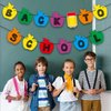Back to School Decorations, Students First Day of School Sign Back Banner Classroom Decoration Suitable for The Back To School Decorations, Suitable for School Students Use It When School Starts