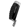 Vertigo Blitz Single Torch Lighter w/ Fold-Out Punch (Black)