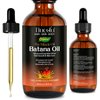 Batana Oil for Hair Growth, Natural Unrefined Batana Oil for Hair Growth, Nourish Scalp and Reduce Hair Loss Hair Oil, Batana Essential Oil for Eyelashes, Eyebrows, Face, Skin Care, Body Massage