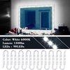 Kintion LED Vanity Mirror Lights with RF Remote, Dimmable Hollywood Style 13ft(4m), Bathroom Waterproof, for Full Body Mirror, Makeup Mirror, Vanity Mirror, Bathroom Mirror(Mirror Not Include)