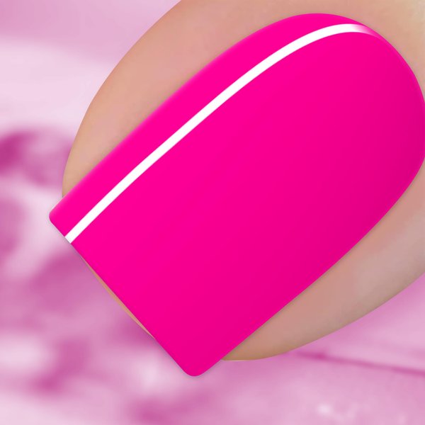 BURANO Gel Nail Polish, Gel Gel Polish 15ml Gel Colors Gel Neon Gel Soak Off UV Led Nail Lamp Gel Polish 1 Bottle 0.5 Oz Nail Art DIY Home Hot Color Nails (Hot Pink 692)