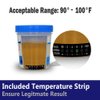 Prime Screen Urine Drug Test Compact Cup 16 Panel Kit (AMP,BAR,BUP,BZO,COC,mAMP,MDMA,MOP/OPI,MTD,OXY,PCP,THC, ETG, FTY, TRA, K2) -CDOA-9165EFTK (5)