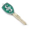 Rotary13B1 Silvia Key Blank - Green Enamel with Chrome Details - Door/Ignition Key