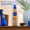 NIVEA Cocoa Butter Body Lotion with Deep Nourishing Serum, Cocoa Butter and Vitamin E, 48-Hour Moisturizing Body Lotion for Dry Skin, Nourishes Dry Skin for Visible Radiance, 16.9 Fl Oz Pump Bottle