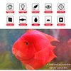 MQ 8 in Submersible LED Aquarium Light, 1.2W Color Changing Fish Tank Light with Remote Control, IP68 Crystal Glass 9 LEDs Lights Bar, for Fish Tank 10-15 inch