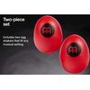 Meinl Percussion ES2-R Egg Shaker Pair, Red