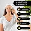 Sage Owl Gua Sha Facial Tools for Self-Care - Face Massager Real Jade Guasha Stone - Face Sculpting Tool for Daily Skin Care Routine