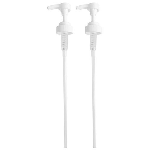 Gallon Pump Dispenser by Geti Beauty | 128oz Liquid – Detergent Jugs | Shampoo, Conditioner, Hand Sanitizer, Cleaners, Massage Oil, Creams, Pet Shampoo | 4cc Output (2-Pack)