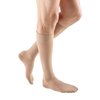 mediven Plus for Men & Women, 20-30 mmHg – Calf High Compression Socks with Silicone Top Band, Closed Toe Leg Circulation, Opaque Leg Support Compression Coverage, V-Extra-Wide, Beige