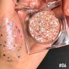 Multichrome Spark Glitter Gel,Face Glitter, Hair Glitter, Eye Glitter and Body Glitter for Women, Festival Accessories, Cosmetic Glitter Makeup,Shimmery Glitter Gel,Vegan & Cruelty Free, 6