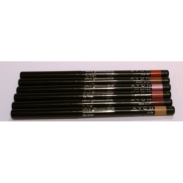 Avon Ultra Glimmersticks Lip Liner In Pink Cashmere
