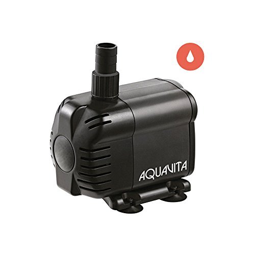 AquaVita 792 Hydroponic Grow Plant Care Submersible/In-Line Aquarium Tank Water Pump