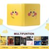 Card Binder for Cards, 9-Pocket Portable Card Collector Album Holder Book Fits 900 Cards with 50 Removable Sleeves, Trading Card Binder Display Storage Carrying Case for TCG yellow