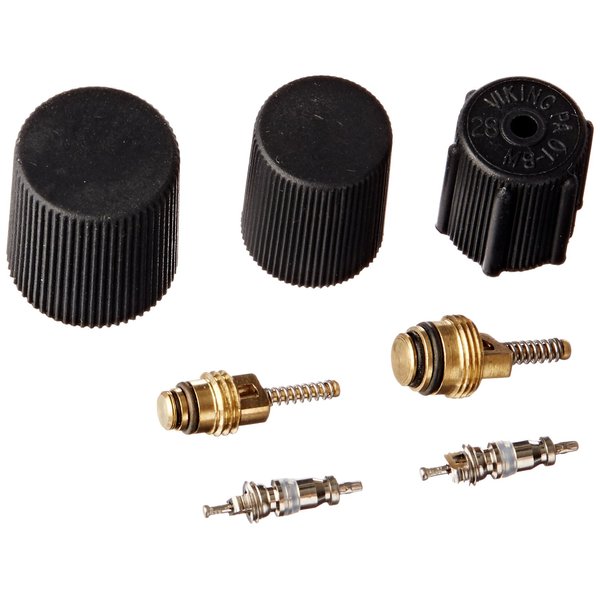 Four Seasons 26779 Cap & Valve Air Conditioning System Seal Kit, Black