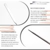 2PCS Makeup Spatula, Stainless Steel Foundation Spatula, Makeup Stirring Rod Tool for Nail Art Face Makeup, 6.4Inch