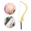 Eyebrow Line Mark Ruler, Eyebrow Marker Ruler Microblading Eyebrow Positioning Line Sponge Measure Tool Set Eyebrow Corrector for Eyebrow Drawing Line Kit for Eyebrow Mapping(Gold)
