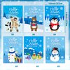 ANGOLIO 24Pcs Hello Winter Activity Coloring Books Including Snow Snowman Polar Bear Penguin DIY Art Drawing Patterns Learn Math Party Favors Christmas Gifts Home Classroom Activity Supplies for Kids