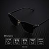 KALIYADI Unisex Polarized Retro Classic Trendy Stylish Sunglasses for Men Women Driving Sun glasses UV Blocking