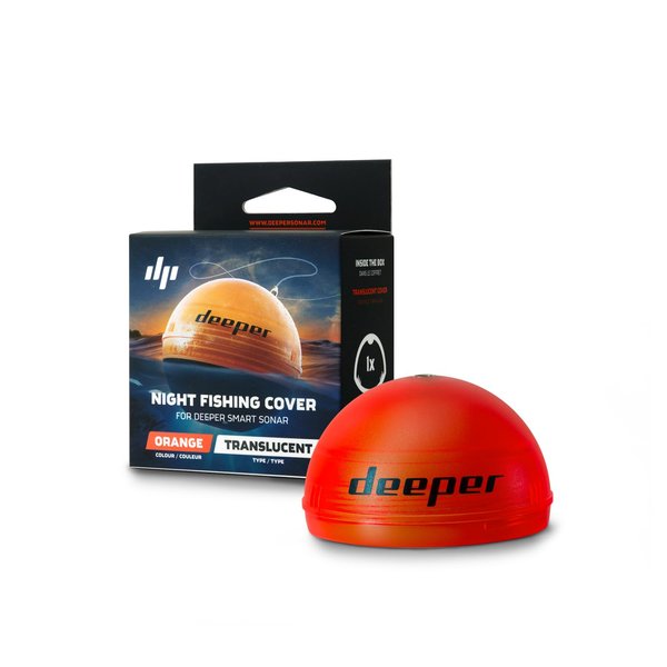 Deeper Night Fishing Cover (Orange) for Deeper Fish Finders