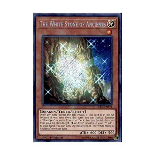 The White Stone of Ancients - LCKC-EN011 - Secret Rare - Unlimited Edition