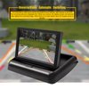 B-Qtech 4.3 inch Foldable TFT LCD Backup Camera Monitor Screen only Rear View Reverse Display Screen, V1/V2 Two Video Input, 12V/24V Vehicle Backup Camera Display for Car Backup Van Truck