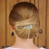 Flower Ponytail Hair Claws Clip French Style Hair Accessories Non Slip Jaw Banana Hair Clip for Women Girls Hair Barrette 2PCS