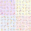 Cute Stickers Waterproof Water Bottle Laptop Scrapbook Vinyl Stickers Aesthetic Kawaii Clear Stickers Packs for Journaling Gifts for Kids Girls Boys, Pack of 1000 Pcs/100 Sheets (Space Star Travel)