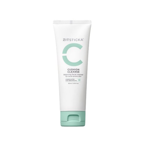 ZitSticka CUSHION CLEANSE Hydrating Facial Cleanser for Sensitive, Breakout-Prone Skin, Non-Stripping, Barrier-Boosting | 80ml / 2.7 oz (Pack of 1)