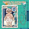 Classic Operation Board Game for Kids Ages 3-8, Fun Games Operation Game Play with Tweezers & Fun Game Pieces, Family Games for Kids, Kids Board Toys for 1+ Players, for Kids